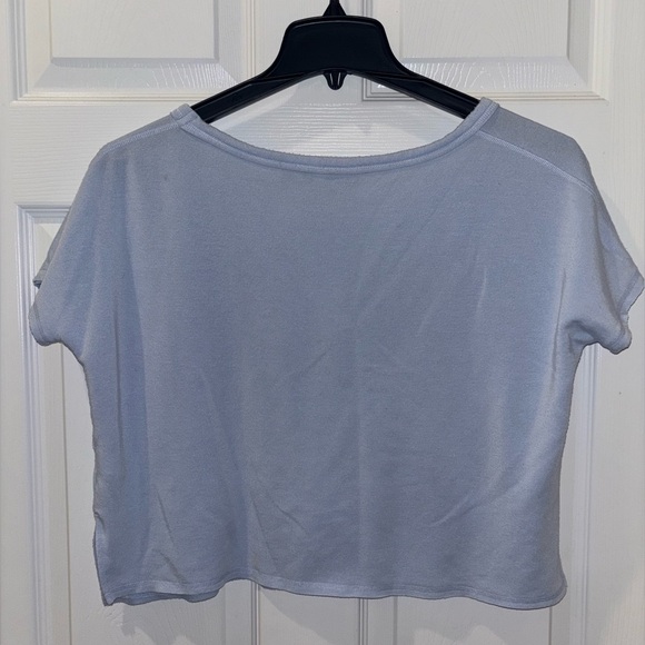 ATHLETA Unwind Crop Sweatshirt XXS in Pure Blue - Picture 5 of 5
